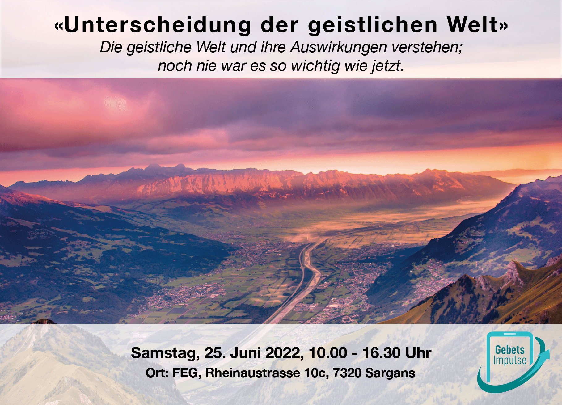 Seminar Geistliche Welt in Sargans